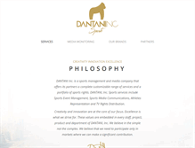 Tablet Screenshot of dantaniinc.com